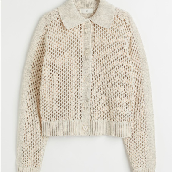 H&M mesh knit cardigan - Picture 3 of 6